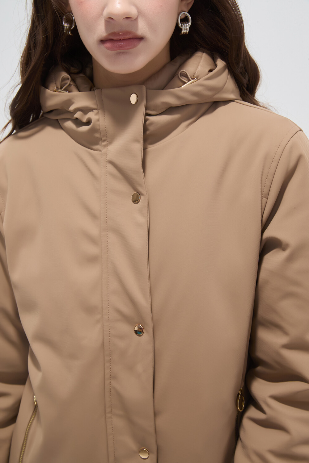 Campera Karipe Beige Oscuro