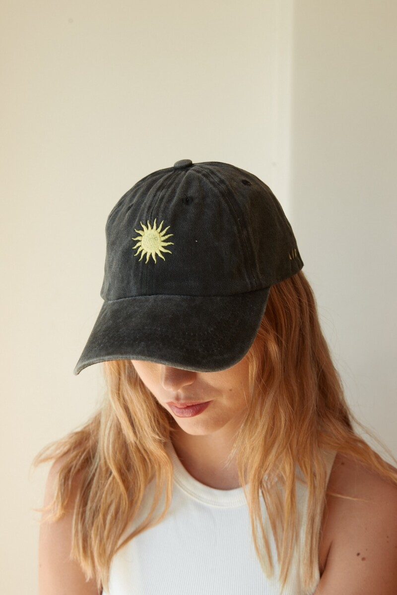 CAP SUN - WASHED BLACK 