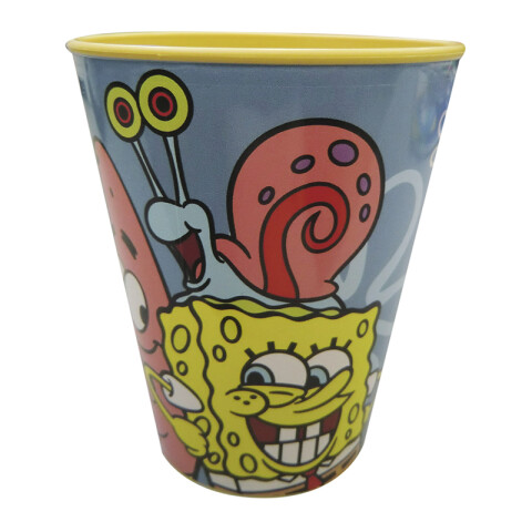 Taza Plástica Bob Esponja 360ml AMARILLO