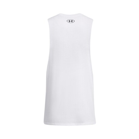 Musculosa Under Armour LFT CHST CUT OFF BLANCO