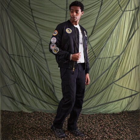 Chaqueta bombardero L-2B APOLLO GEN II Negro
