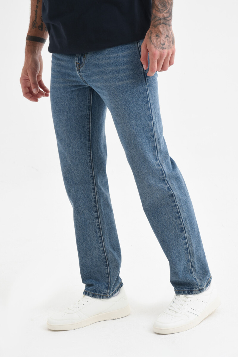 Pantalón de jean clásico Azul Claro