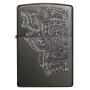 Encendedor ZIPPO 29431 C/Diseño Negro 0