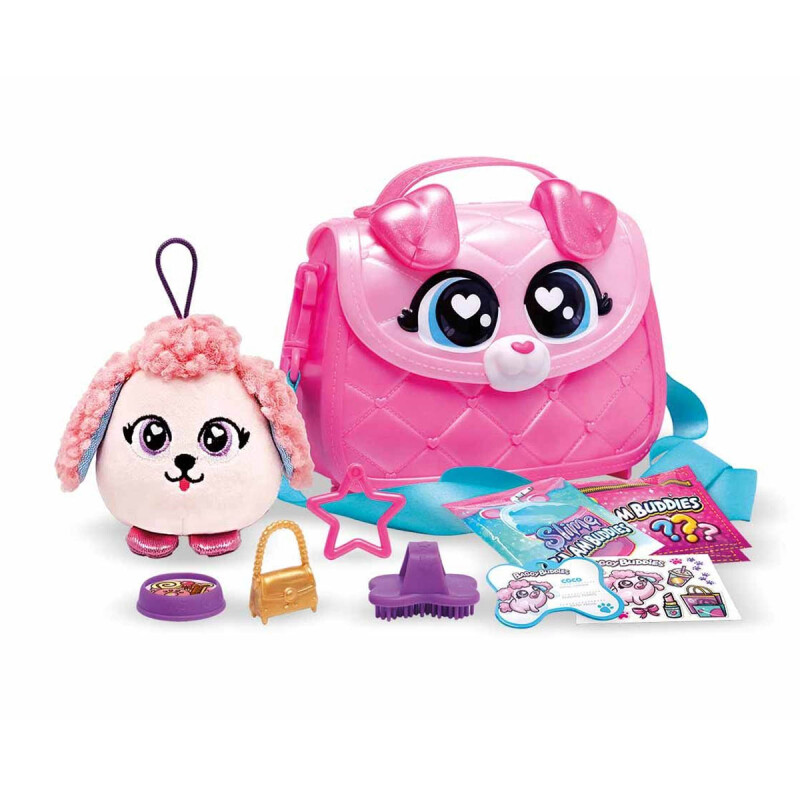 Cartera con peluche Glam Buddies con sorpresas Coco