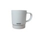 Taza plástica gris