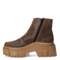 Botas de Mujer Miss Carol NING de cuero con elástico Marrón