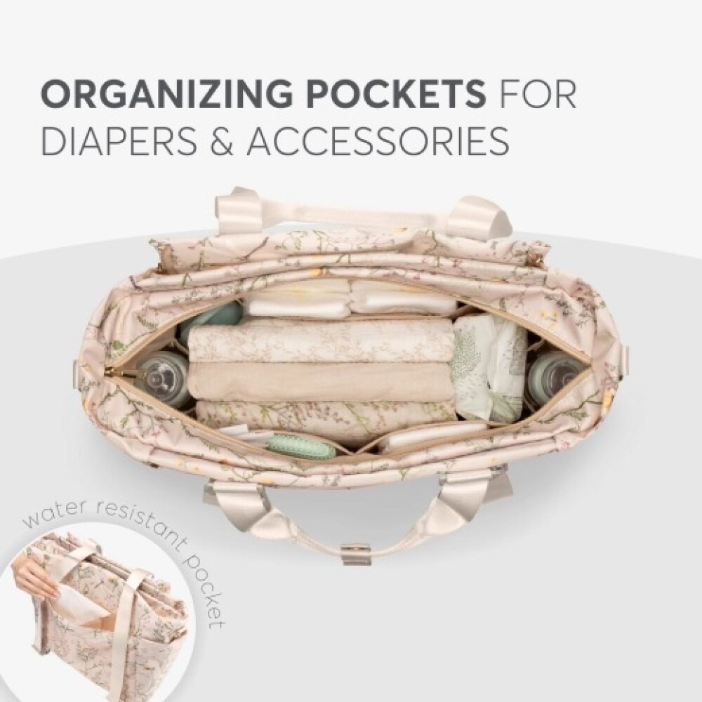 Bolso maternal Florence KIKKABOO beige