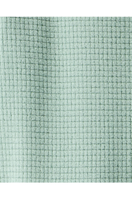 Pijama una pieza de micropolar, con pie, verde Sin color