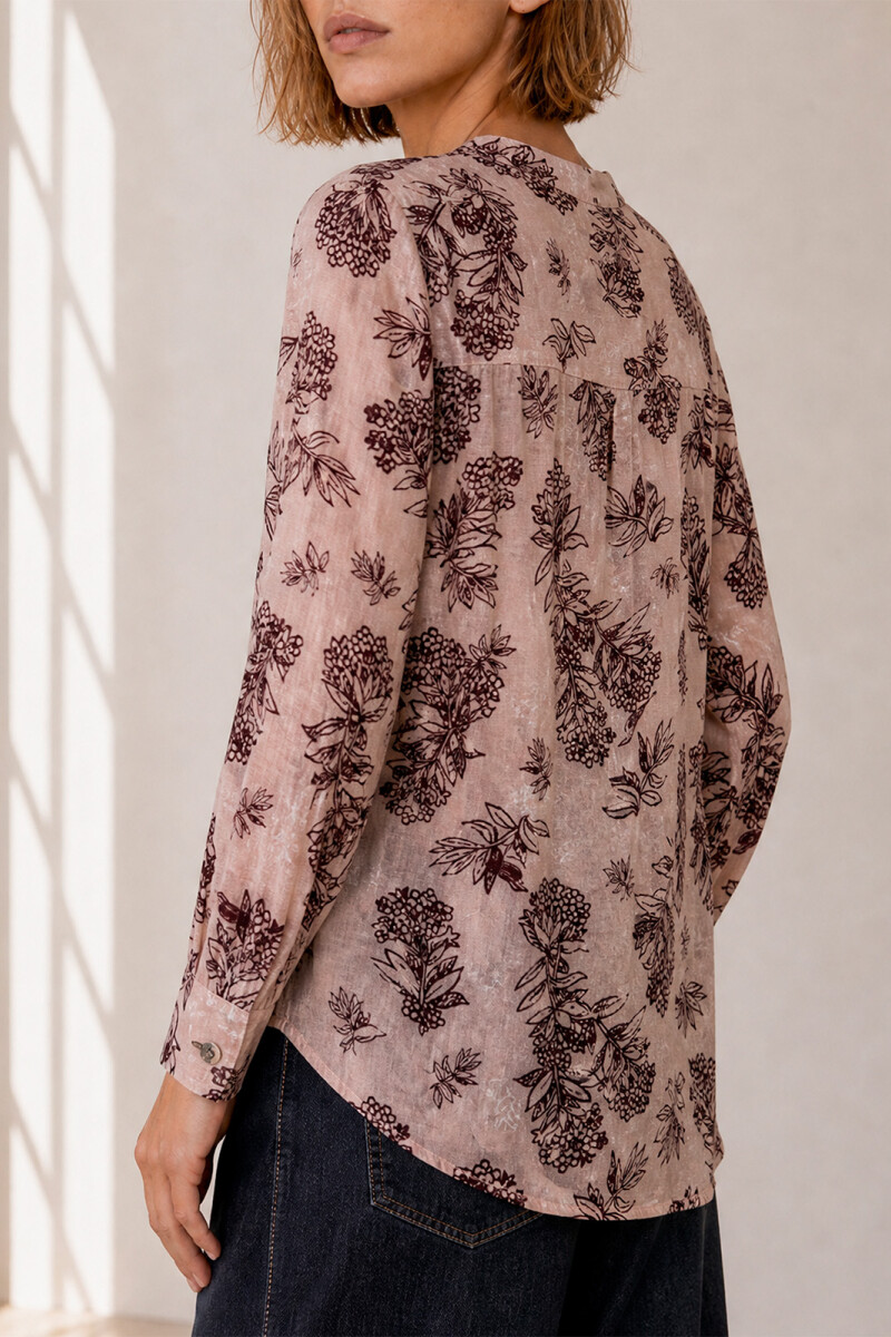 CAMISA JULIA RAMOS ROSA