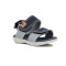 Molekinho Sandalia Casual C/velcro Marino-gris