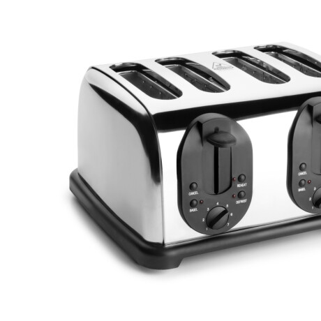 Tostadora de 4 Ranuras de Acero Inoxidable Tostadora de 4 Ranuras de Acero Inoxidable