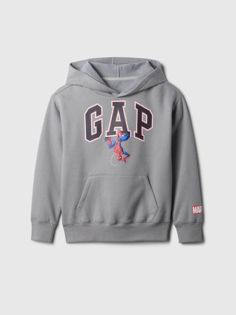 Canguro Logo Gap Spiderman Niño - Pilot Grey 