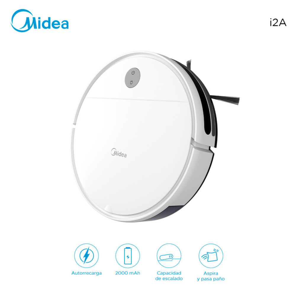 Aspiradora y trapeadora robot Midea i2A blanco