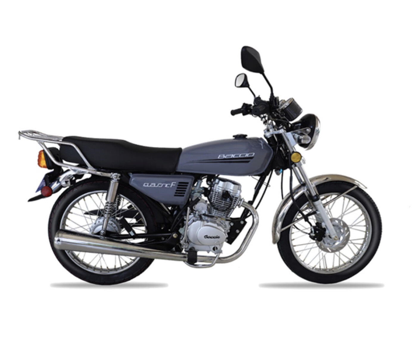 MOTO BACCIO CLASSIC F 125 - GX GRIS 