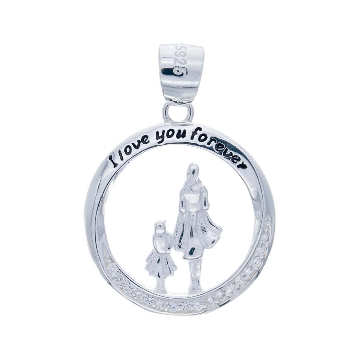 Dije de plata 925, MADRE E HIJA. 