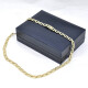 Gargantilla oro 18k eslabon forcet chato Gargantilla oro 18k eslabon forcet chato