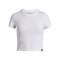 UA Rival Rib SS-PNK WHT-100