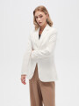 Blazer Flok Marfil / Off White