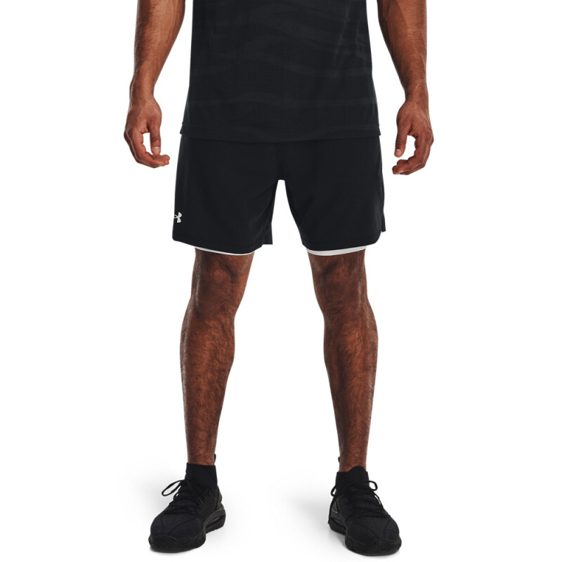 UA Vanish Woven 2in1 Sts BLK-001