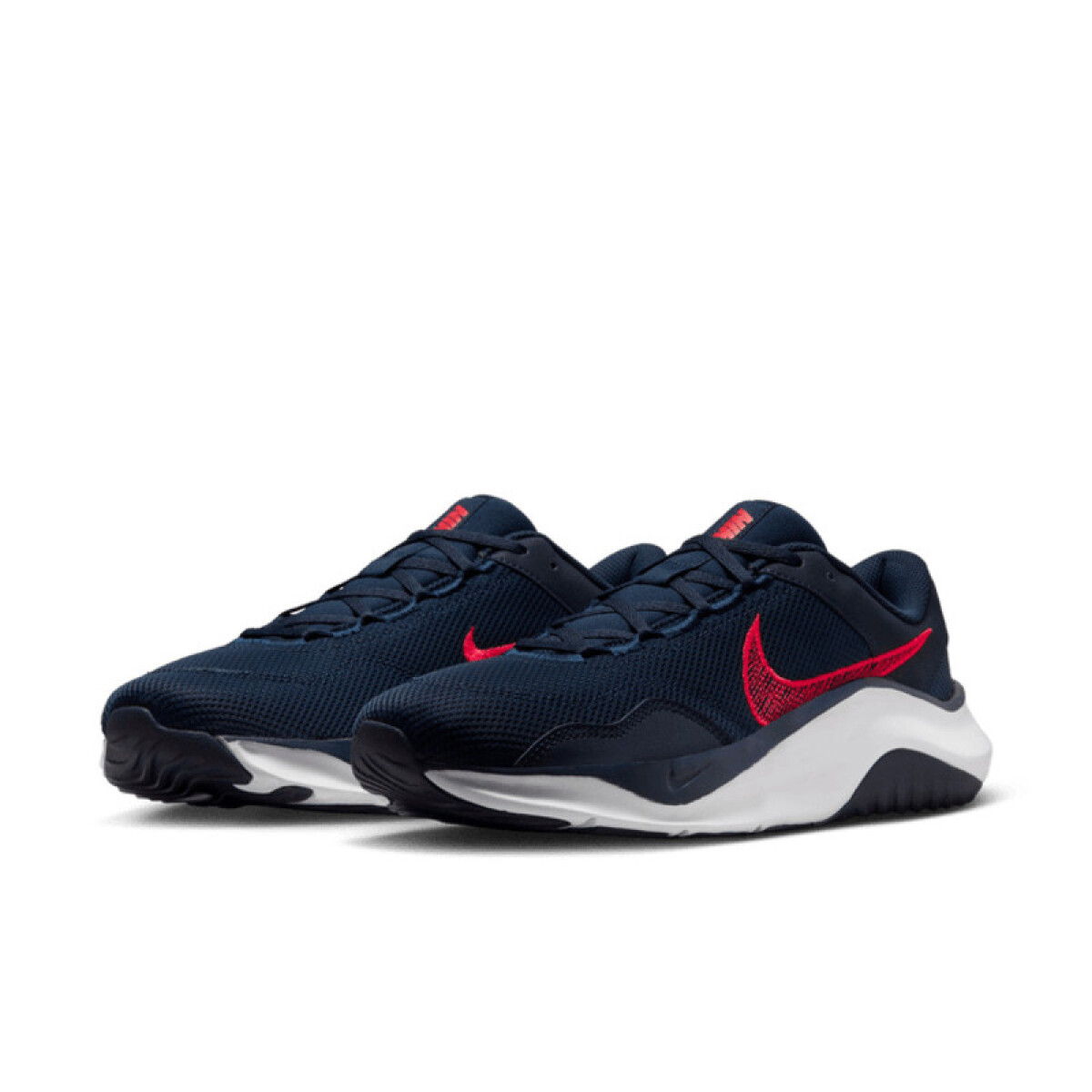 Championes Nike Legend Essential de Hombre - DM1120-401 - Marino-rojo 