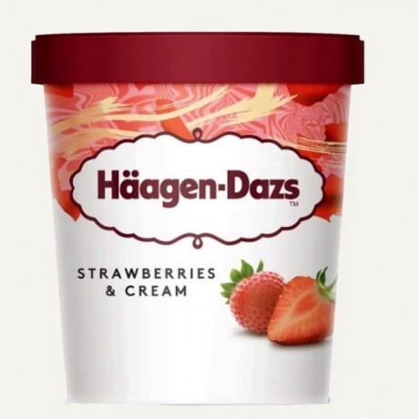 Haagen-dazs Strawberry 473 Ml Haagen-dazs Strawberry 473 Ml