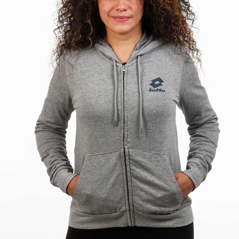 Lotto mujer canguro con cierre - gris Gris