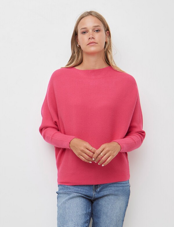 Buzo Rib FUCSIA