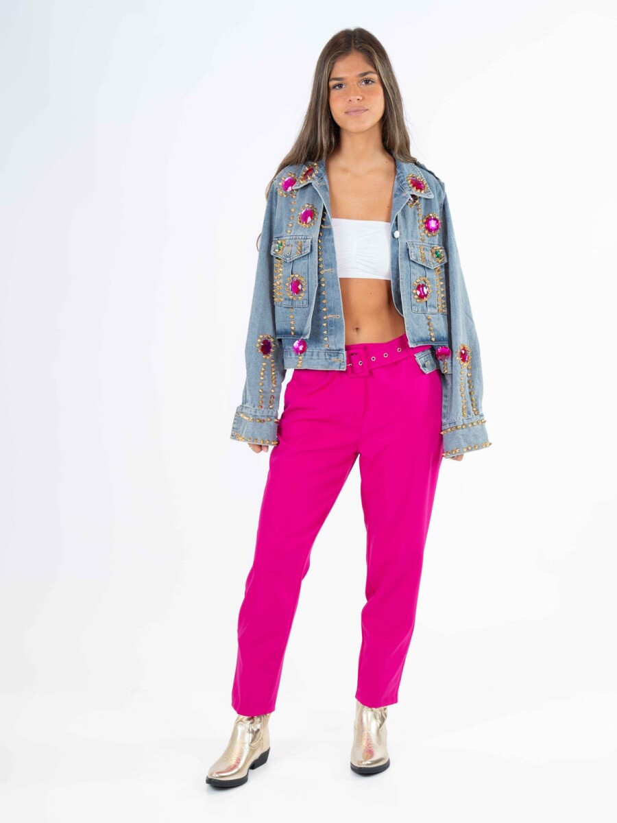 Chaqueta flower - Jean Celeste 