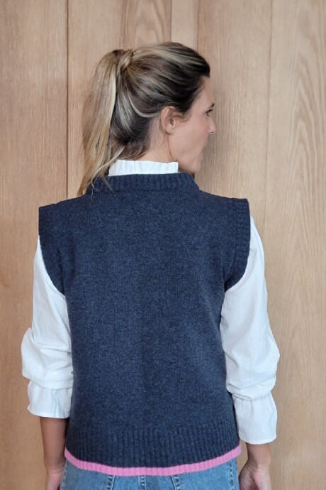 Chaleco Farm Azul Marino