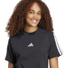 Remera ADIDAS W 3S SJ T B Mujer JM2393 Negro-blanco