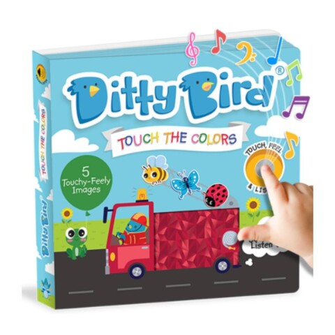 Libro musical Ditty Touch the colors Libro Musical Ditty Touch The Colors