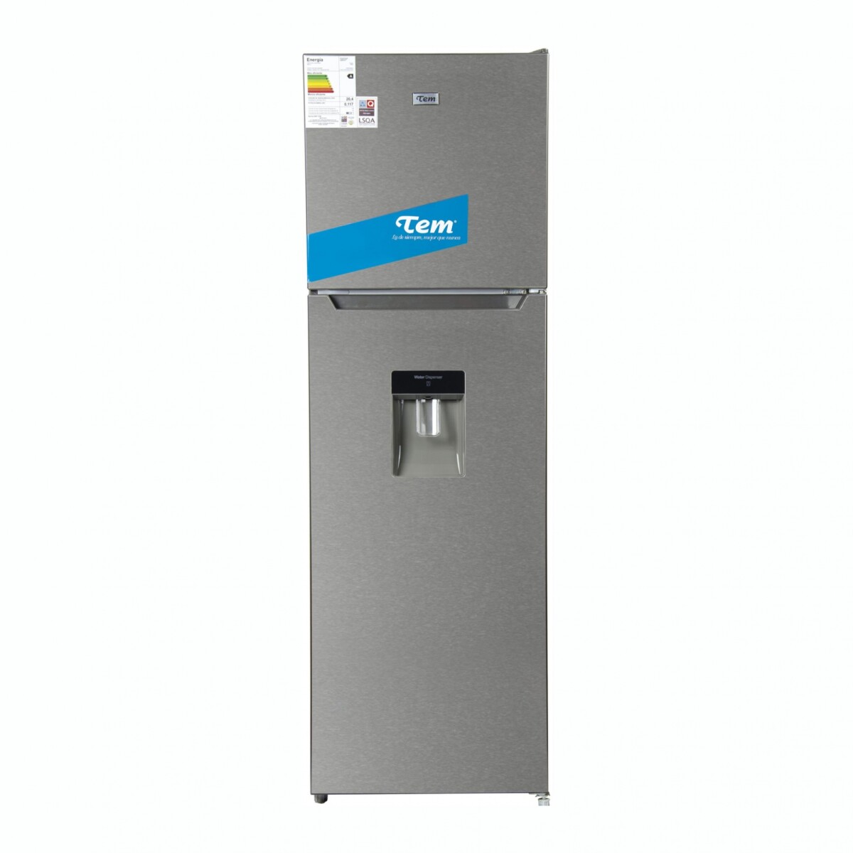 Refrigerador TEM T1URF37DS5419 Capacidad 270L Frío Seco Con Dispensador 