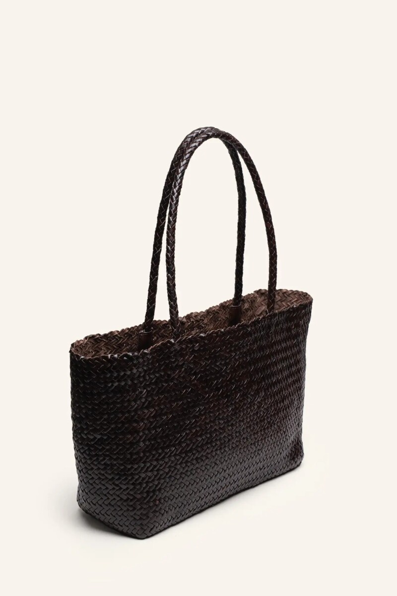 TOTE TRENZA Marron