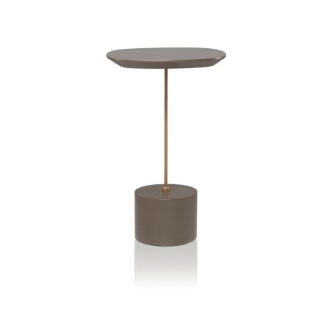 MESA ARRIME MADERA-Y-METAL MARRON FLORENCIA