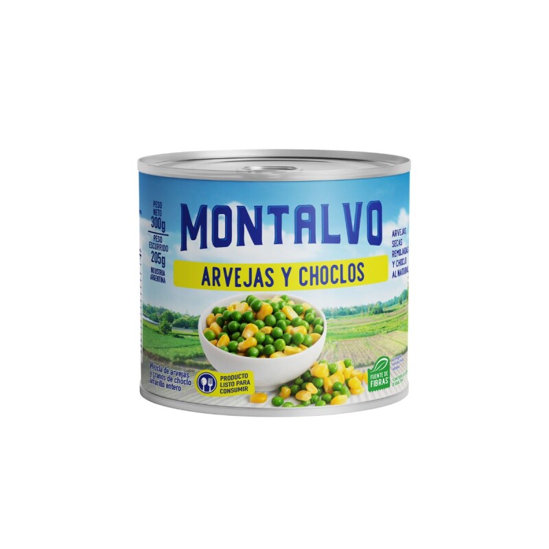 ENSALADA DUETO EN LATA MONTALVO - 300 grs Ensalada Dueto En Lata Montalvo - 300 Grs