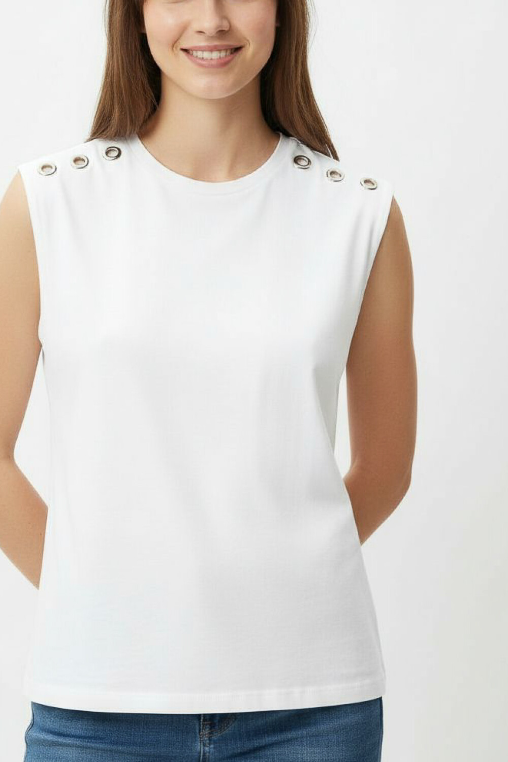 Remera Gamena Marfil / Off White