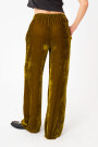 PANTALÓN RELAXED FIT EN VELVET Verde