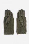 Guantes combinados verde
