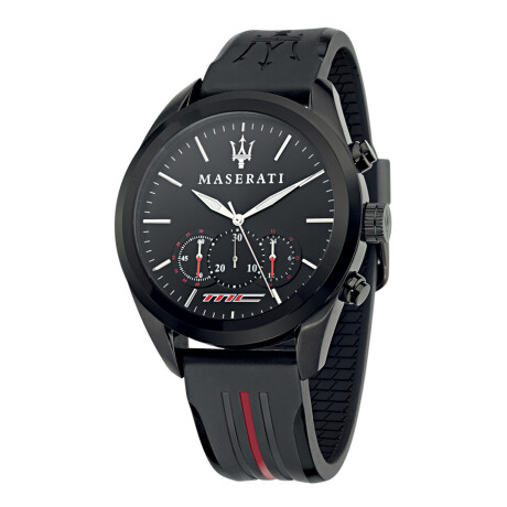 Reloj Maserati Deportivo/Fashion Silicona Negro 0