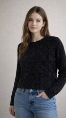 Sweater vialuna Negro