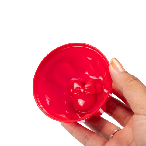 Pack x 4 Moldes con Forma Minnie 150 ml ROJO
