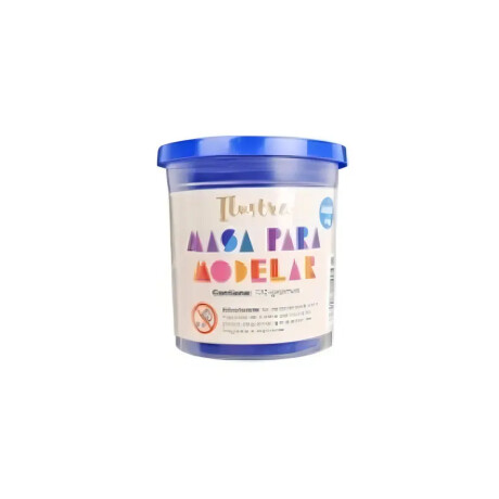 Masa Ilustra en pote Azul