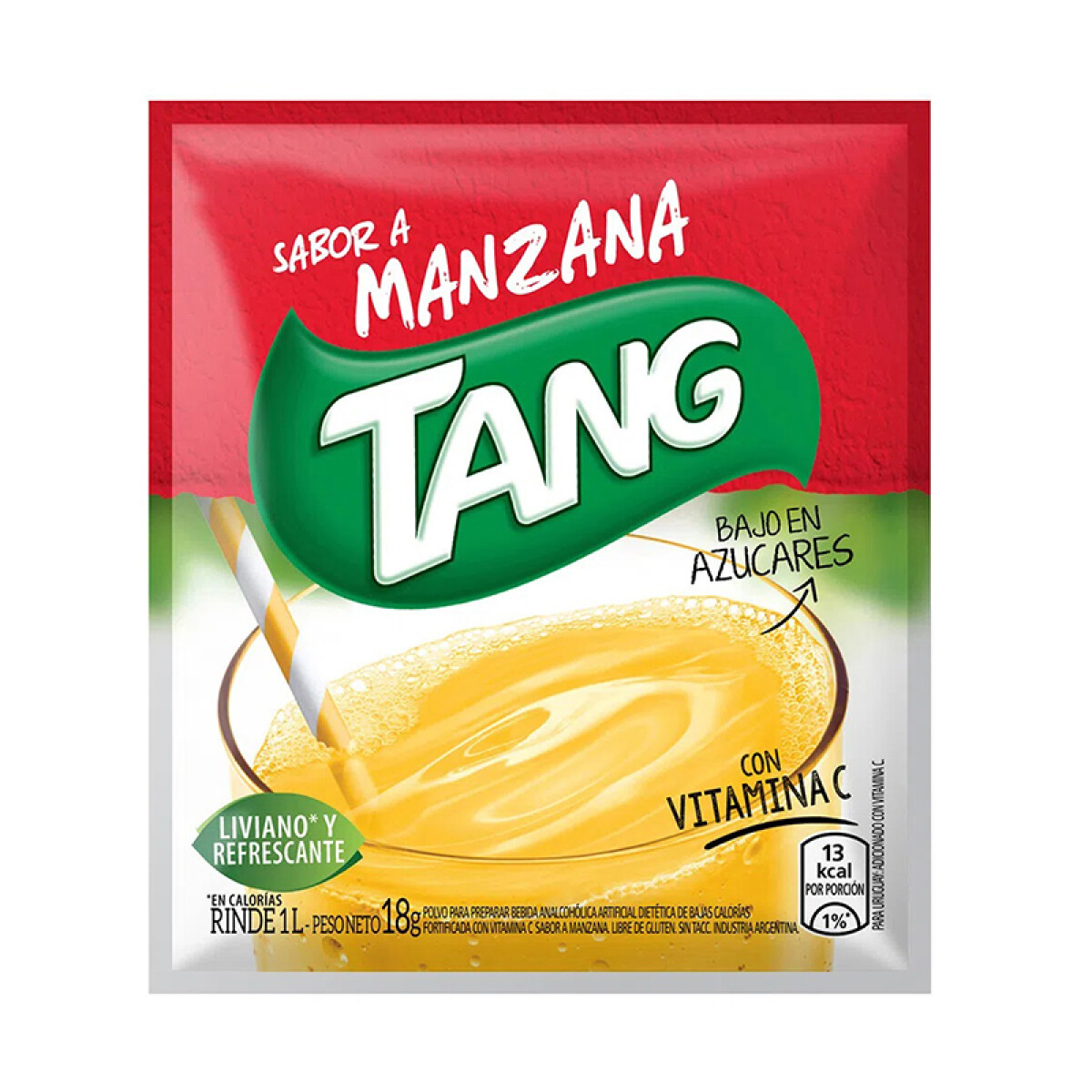 Jugo TANG 18g Pack 20 Unidades - Manzana 