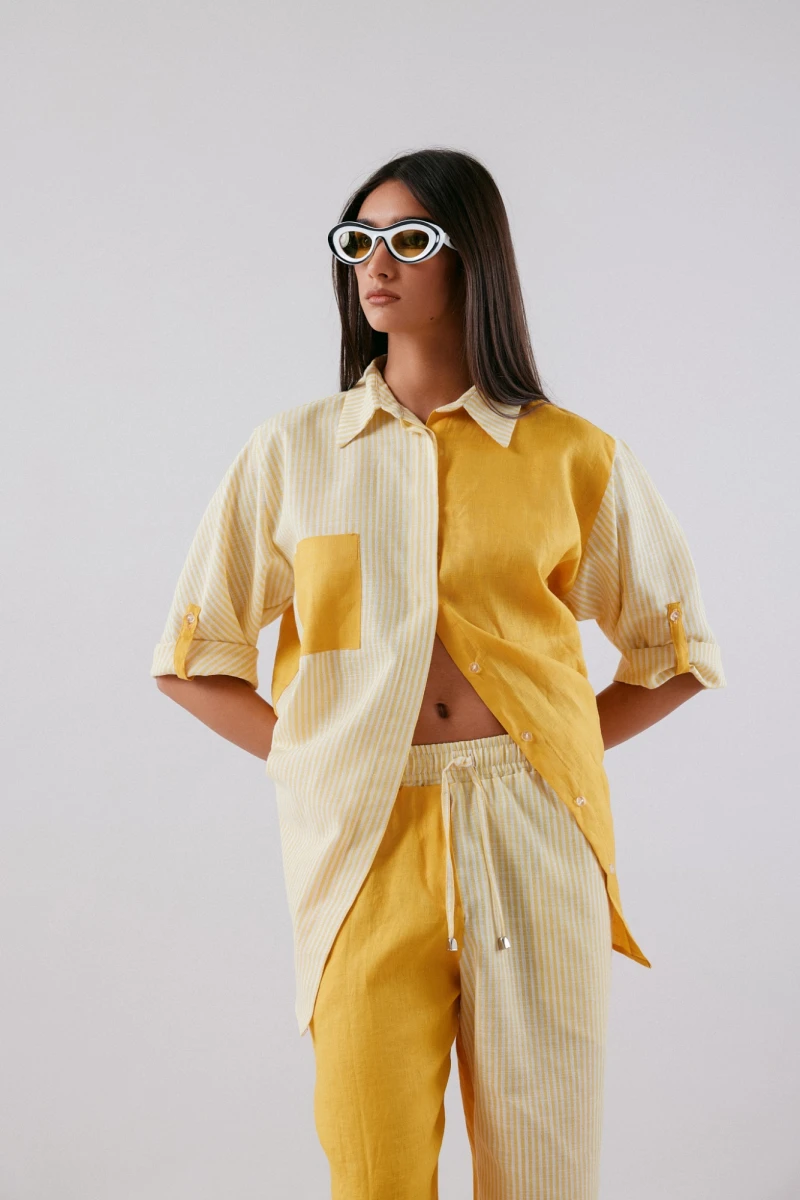 Camisa Maria amarillo s/m