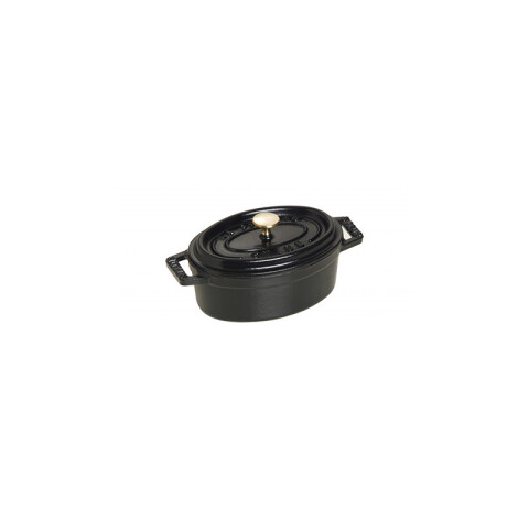 STAUB MINI COCOTTE OVAL NEGRA 11 cm STAUB MINI COCOTTE OVAL NEGRA 11 cm