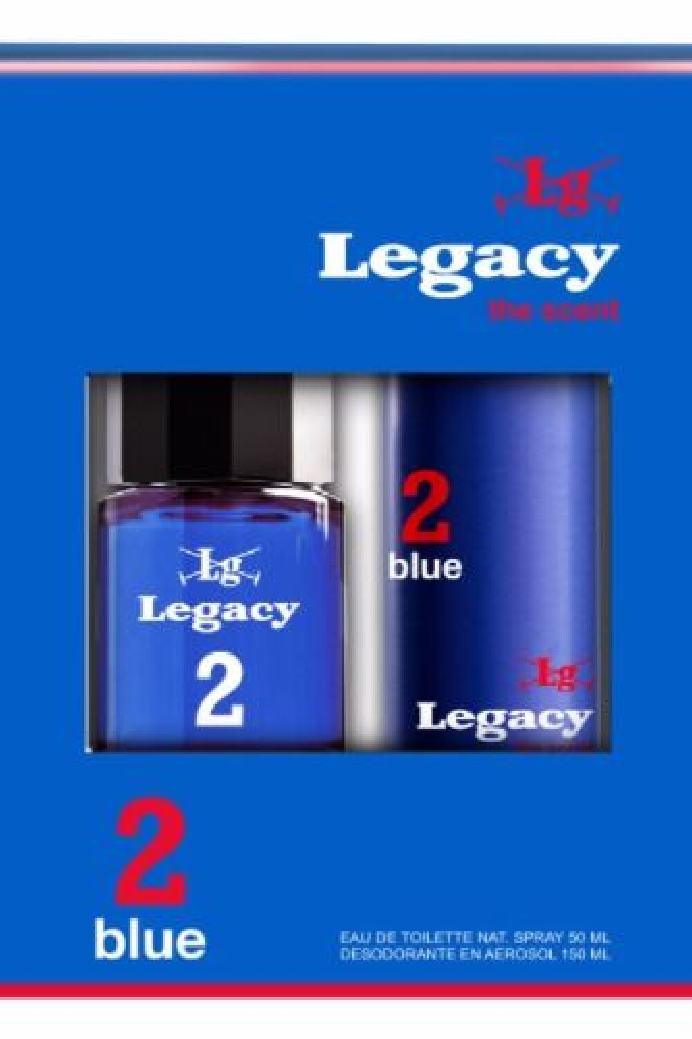 PACK PERFUME + DESODORANTE 2 Blue