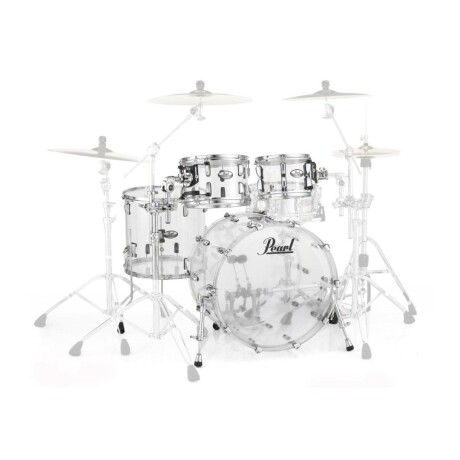 Bateria Pearl Crystal Beat Crb504pc730 Ultra Clear B20 S/redoblante S/hardware S/platillos Bateria Pearl Crystal Beat Crb504pc730 Ultra Clear B20 S/redoblante S/hardware S/platillos