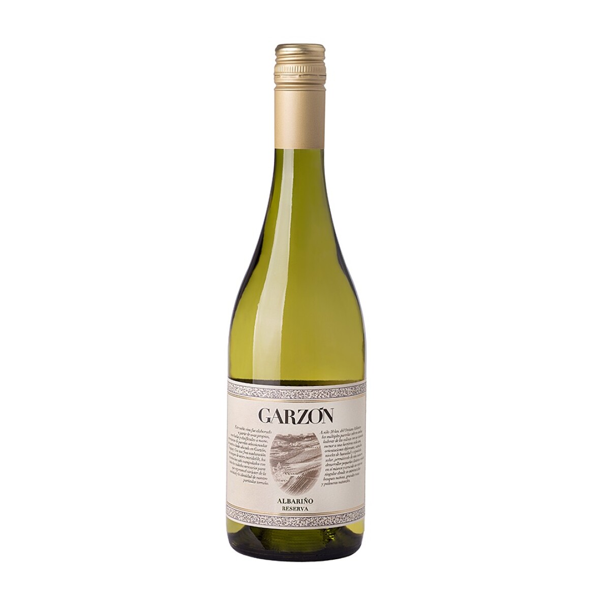 Botella Vino Garzón Reserva Albariño 750ML 