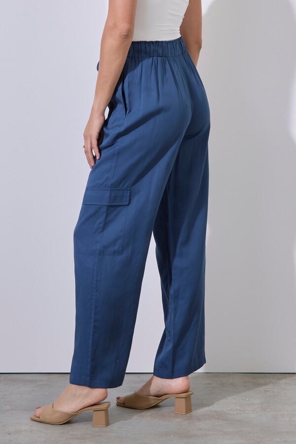 Pantalon Cargo AZUL