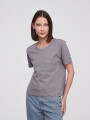 Remera Nontuela Gris Medio